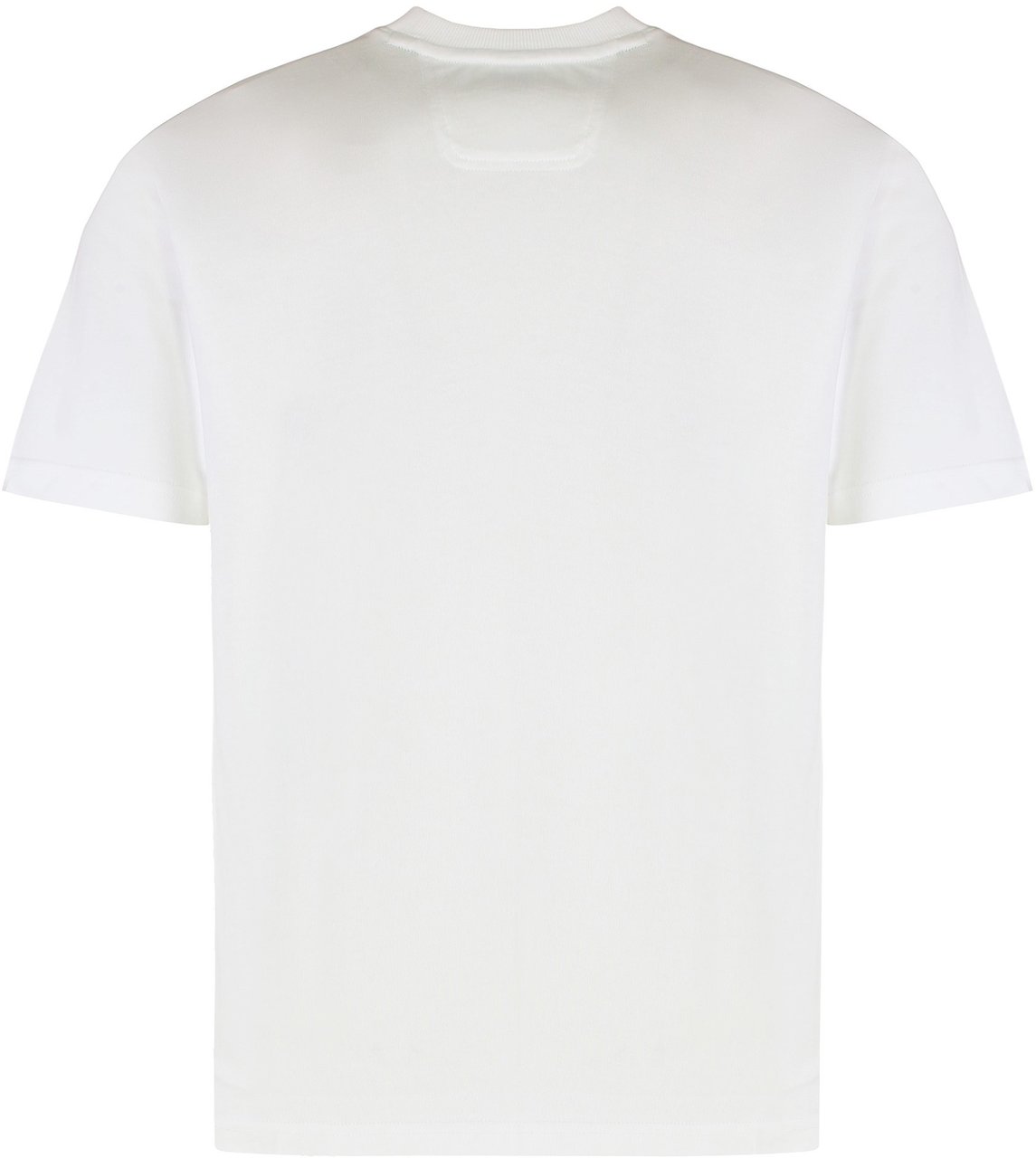 Boss Crew neck T-shirt in cotton Wit