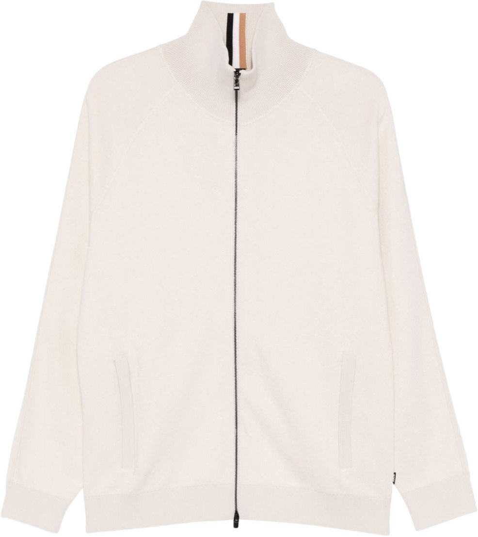 Boss Sweaters Open White Wit
