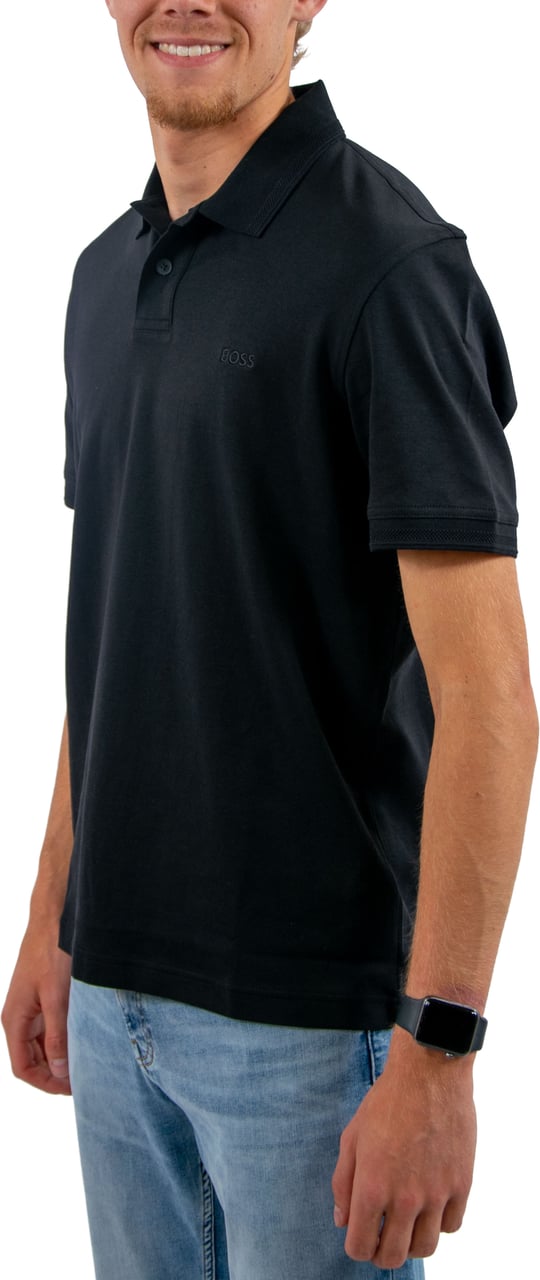 Boss Pe_Interlock Zwart