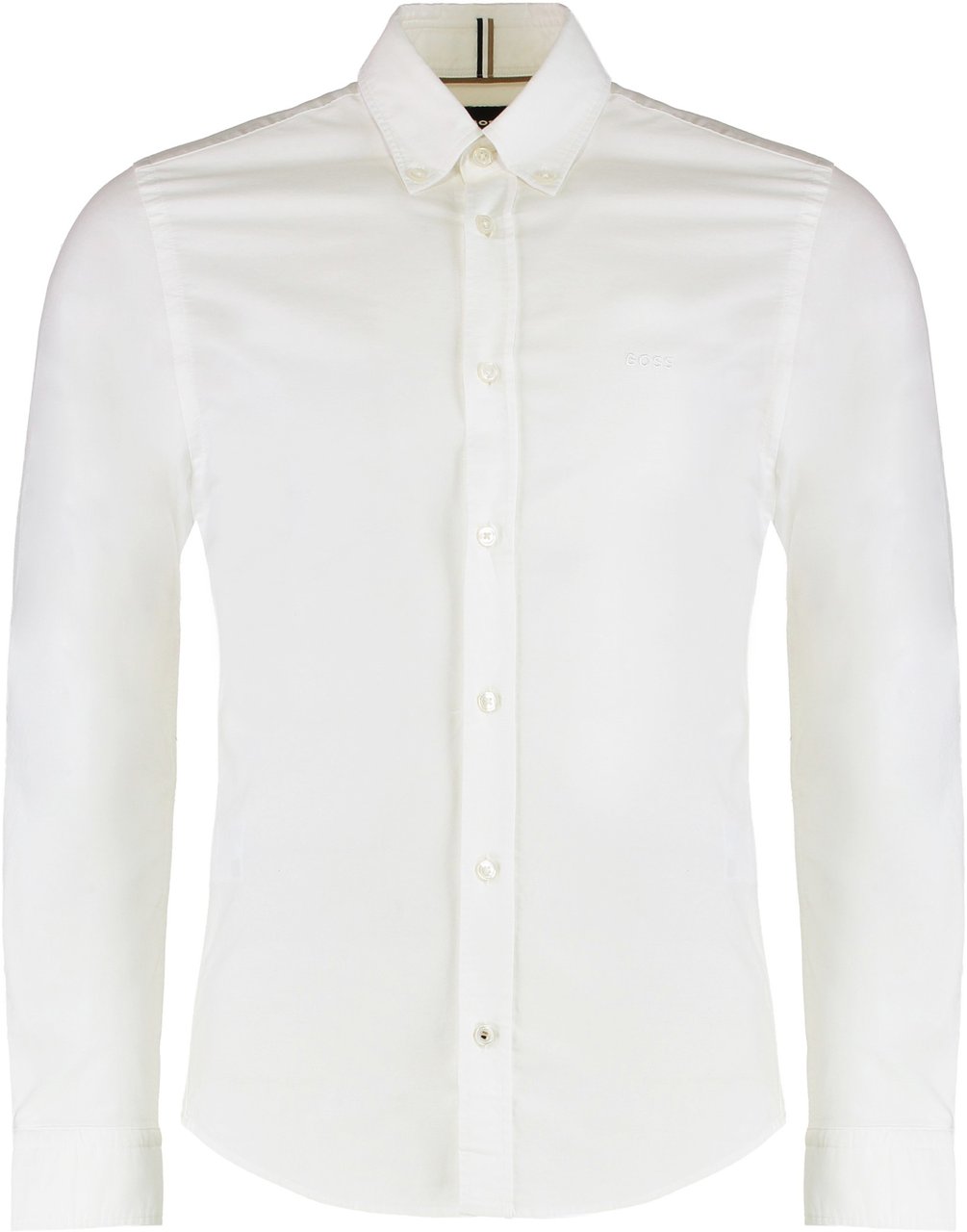 Boss Cotton shirt Wit