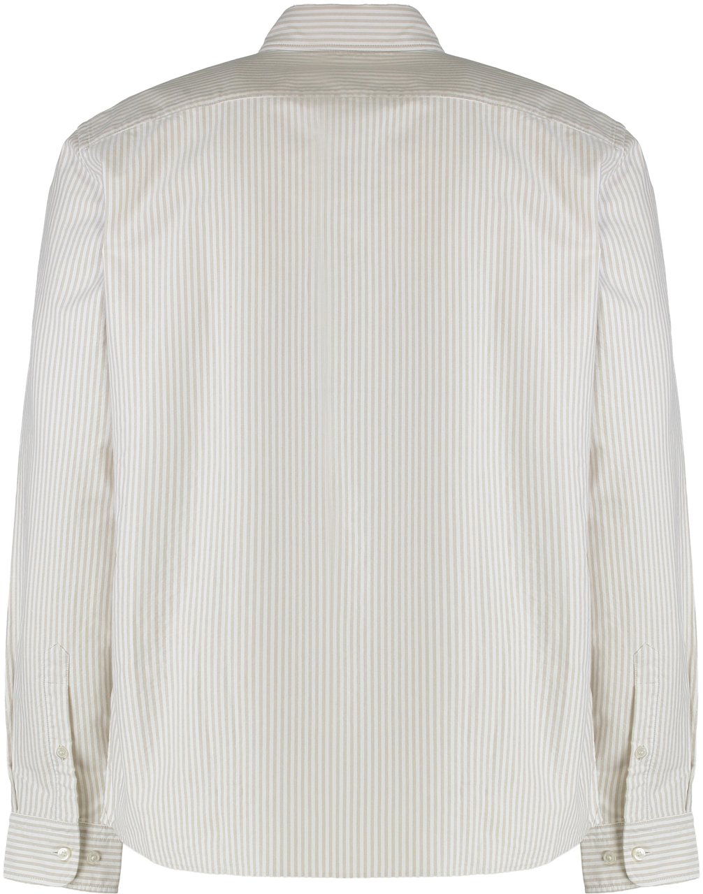 Boss Slim fit cotton Oxford shirt Beige