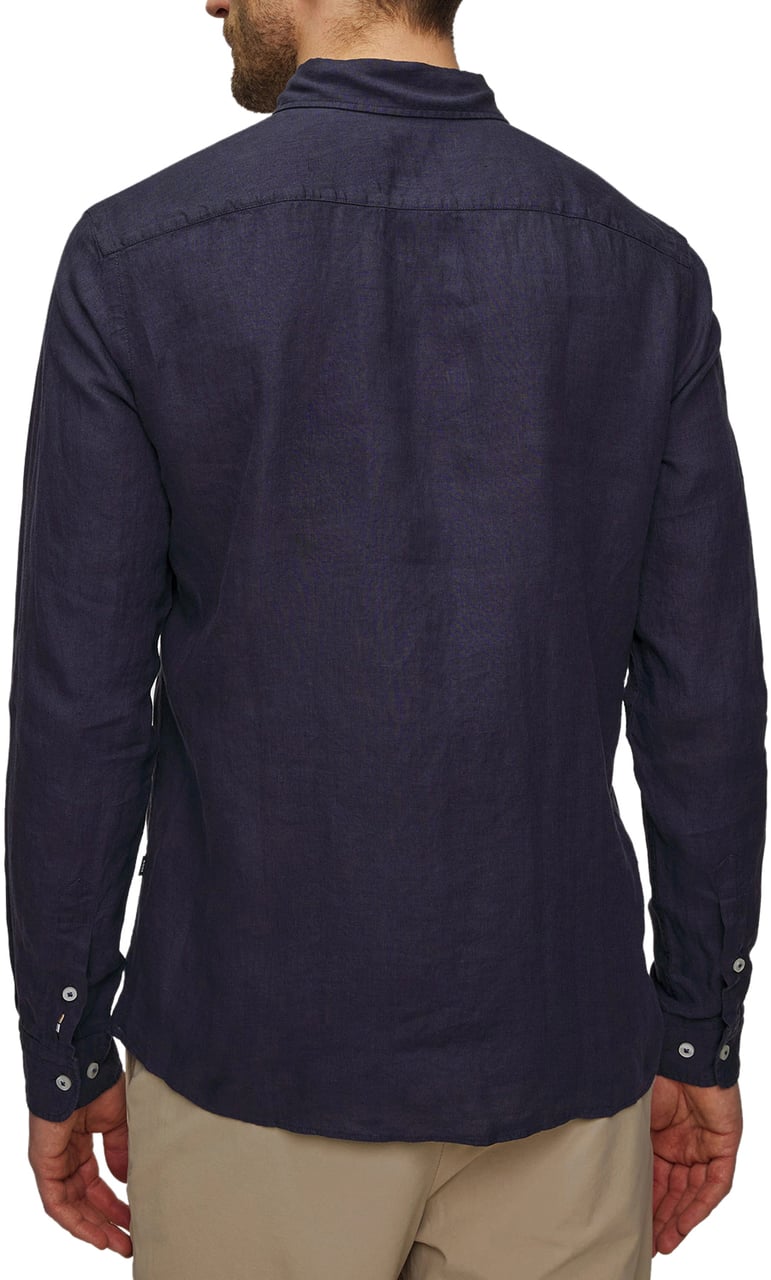 Boss Shirts Blue Blauw