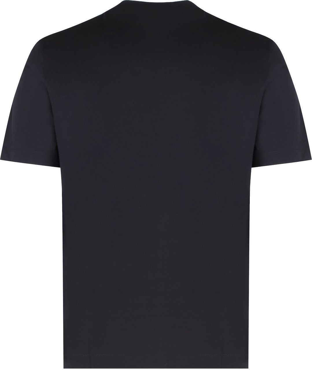 Boss Logo cotton t-shirt Zwart