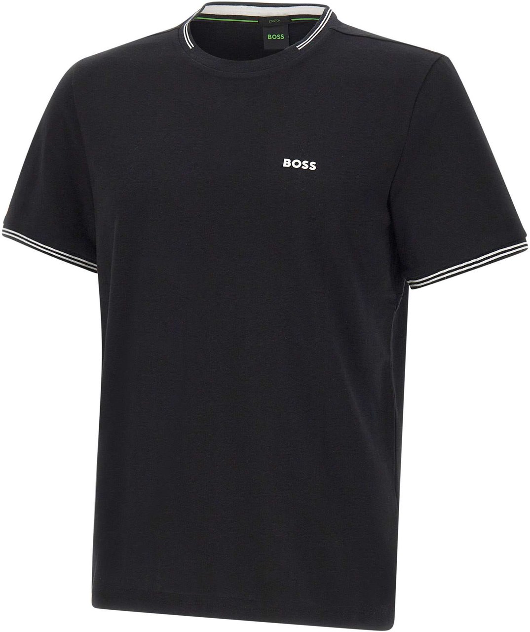 Boss T-Shirts And Polos Black Zwart