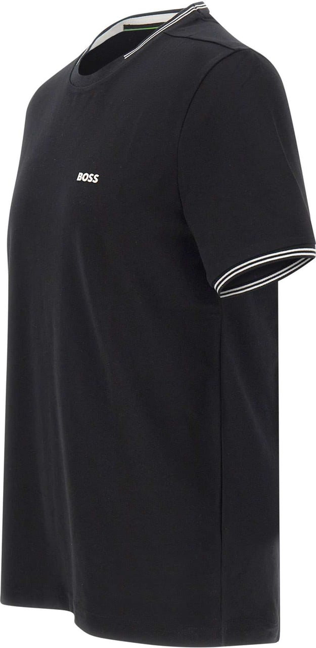 Boss T-Shirts And Polos Black Zwart