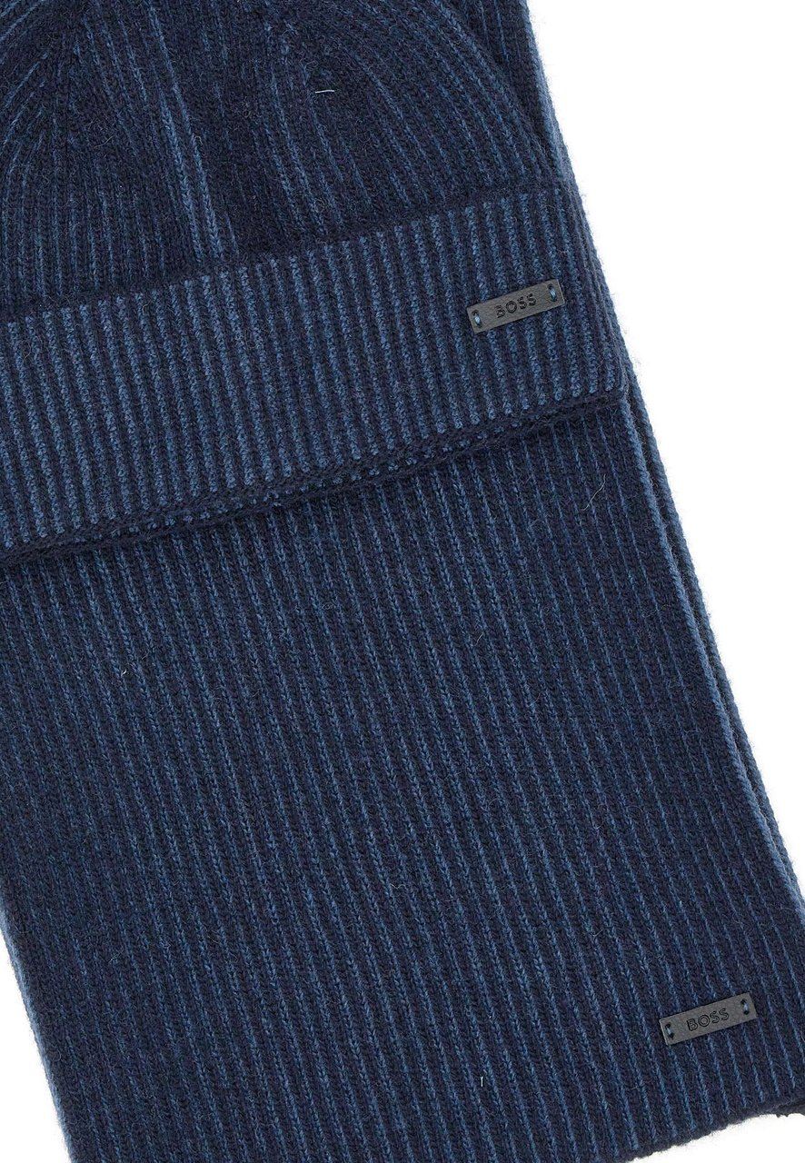 Boss Scarfs Blue Blauw