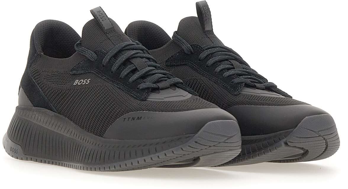 Boss Sneakers Black Zwart