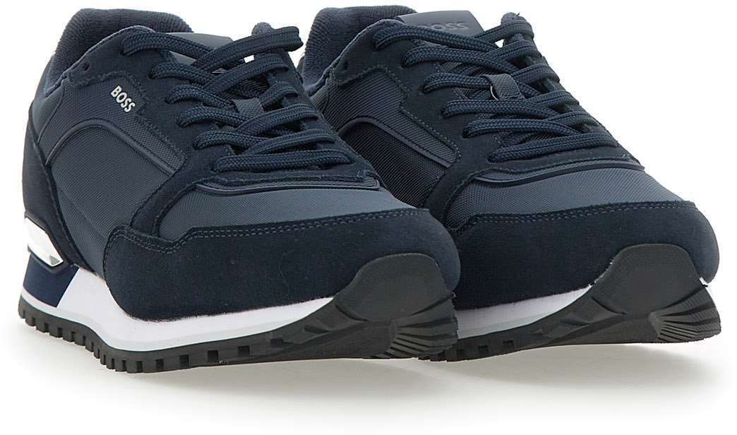 Boss Sneakers Blue Blauw
