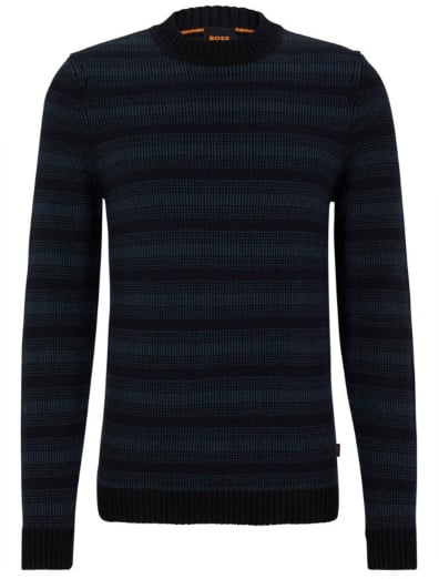 Boss Sweaters Blue Blauw