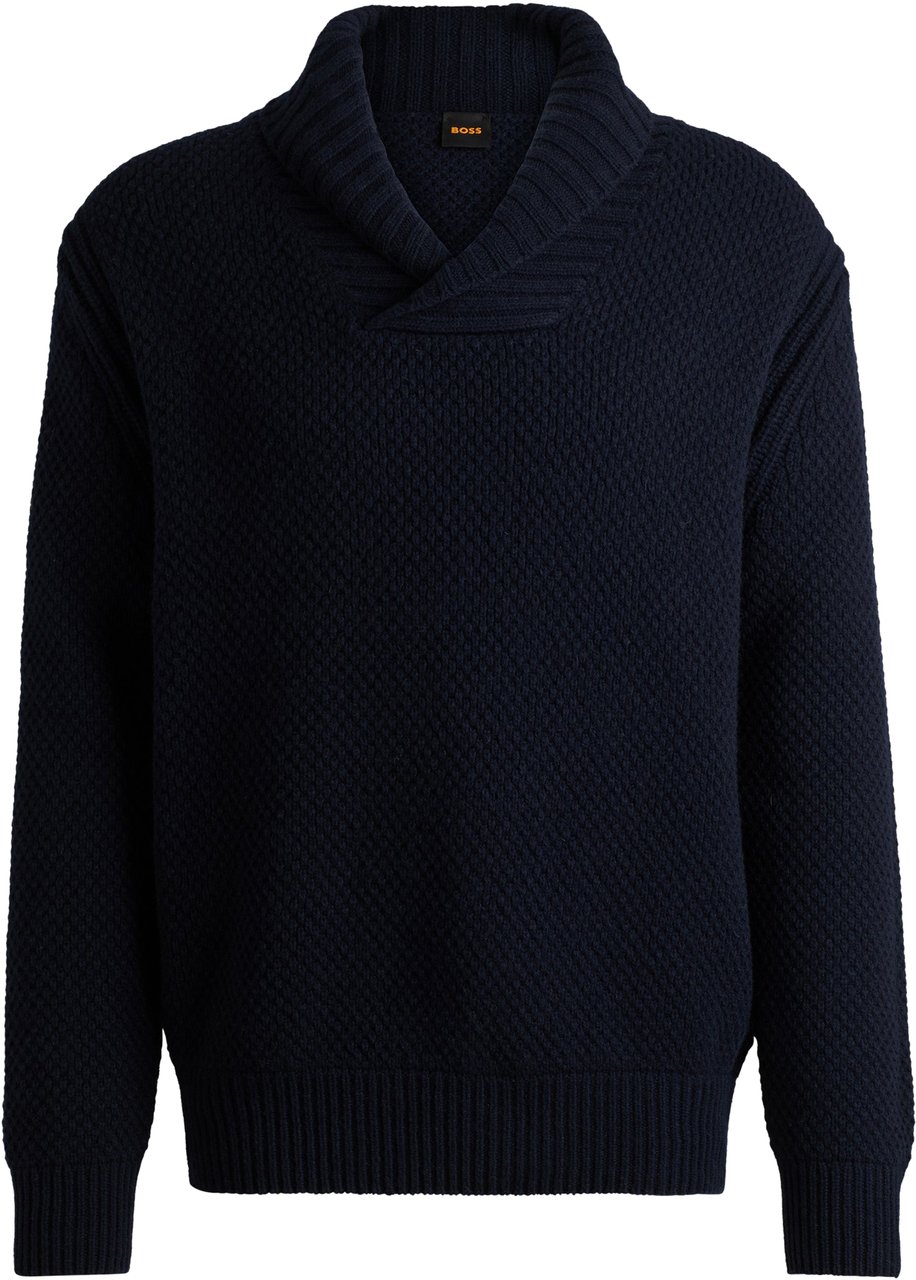 Boss Sweaters Blue Blauw