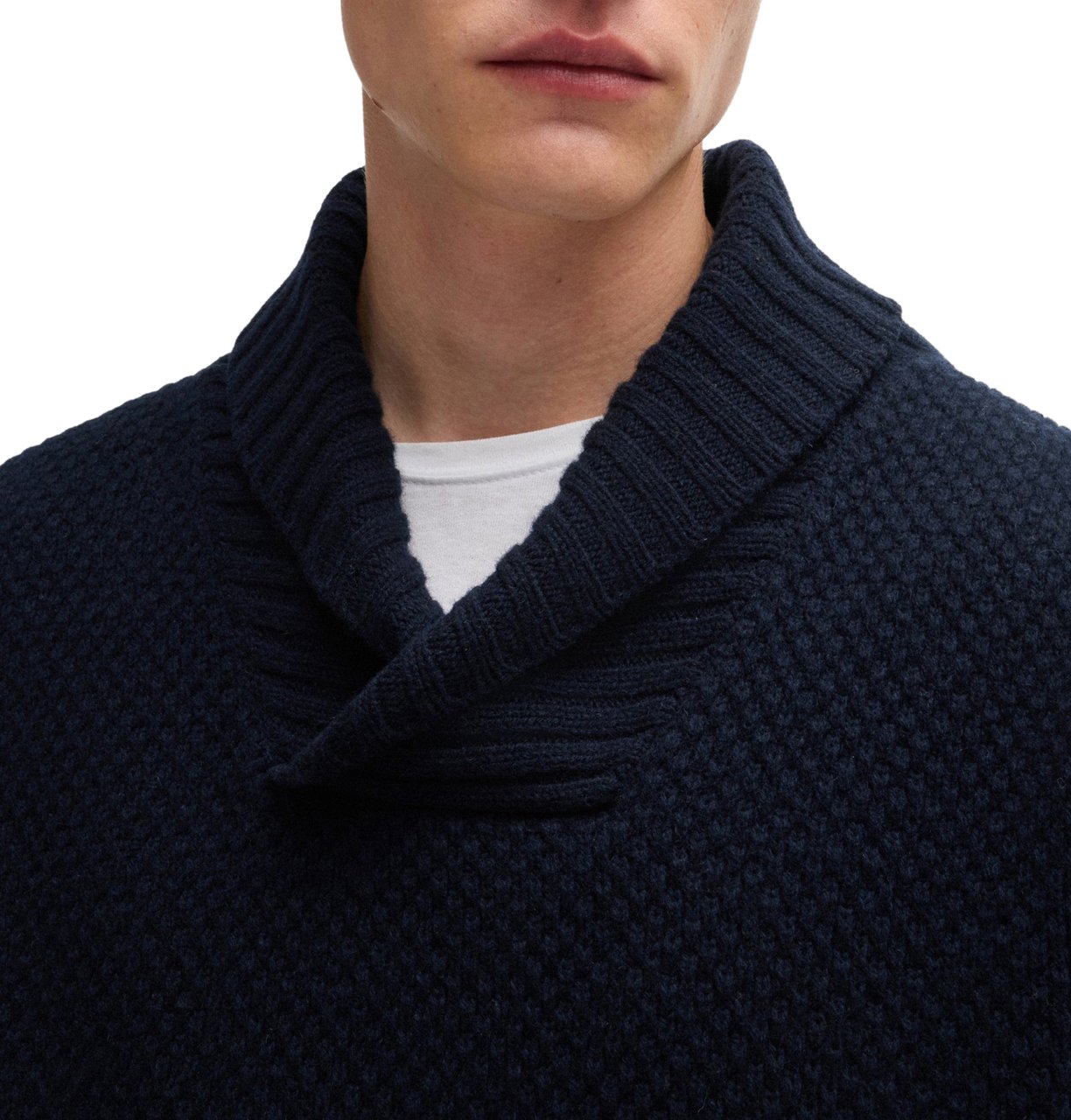 Boss Sweaters Blue Blauw