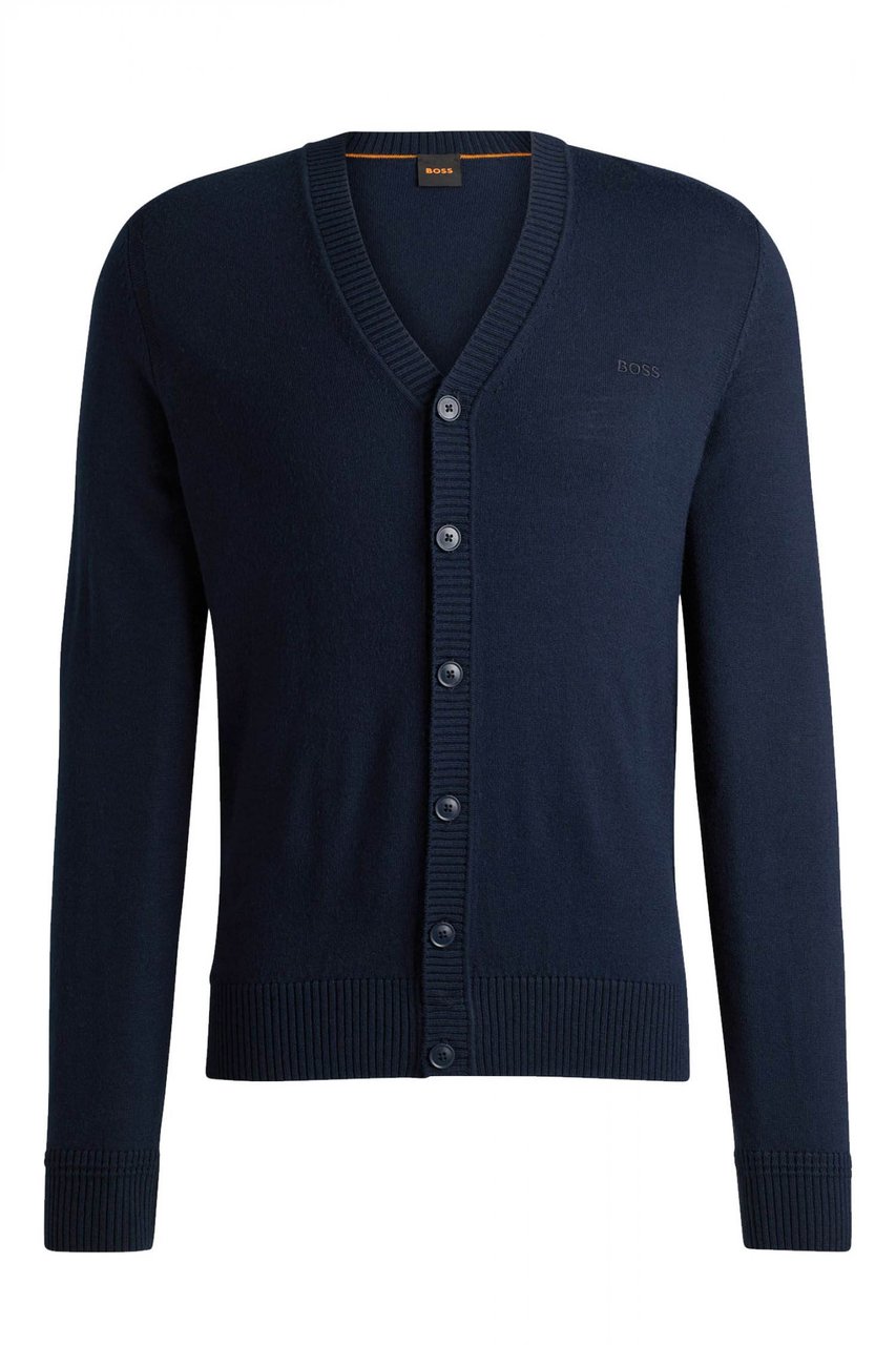 Boss Sweaters Blue Blauw