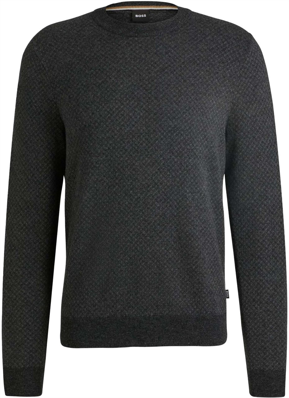 Boss Sweaters Black Zwart