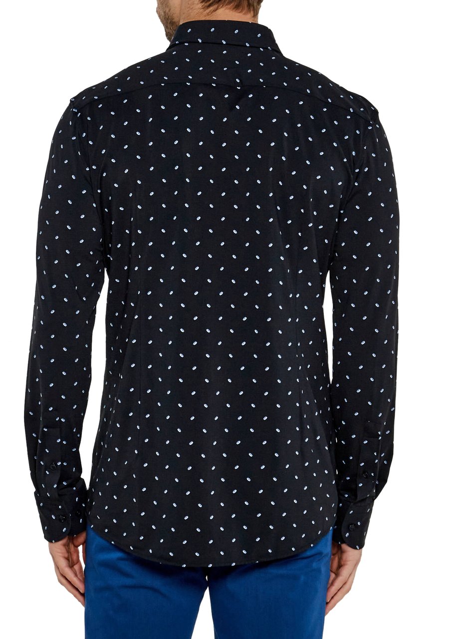 Boss Shirts Blue Blauw