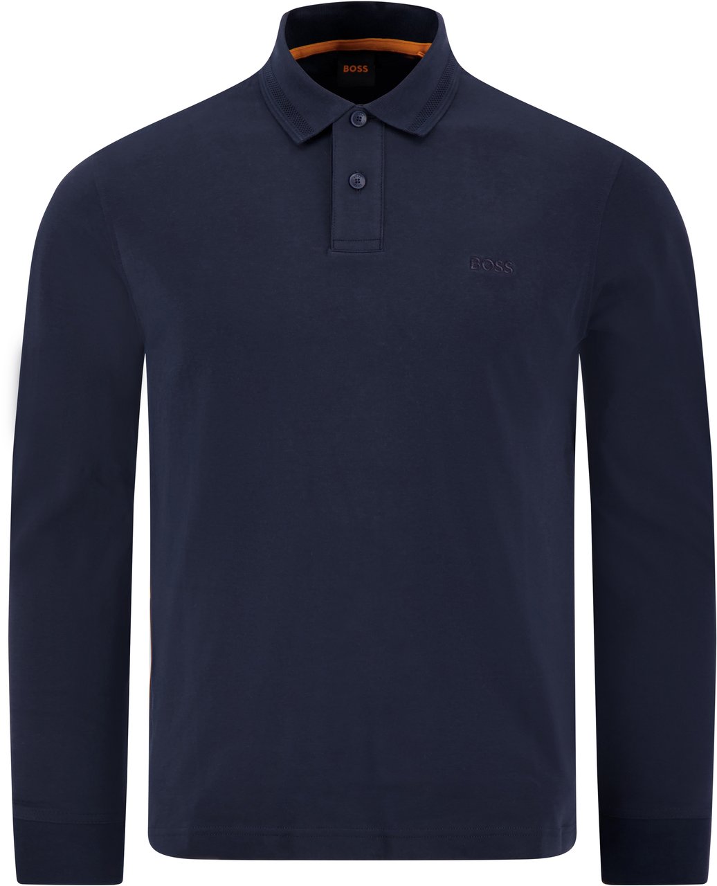 Boss Polo Blauw Blauw