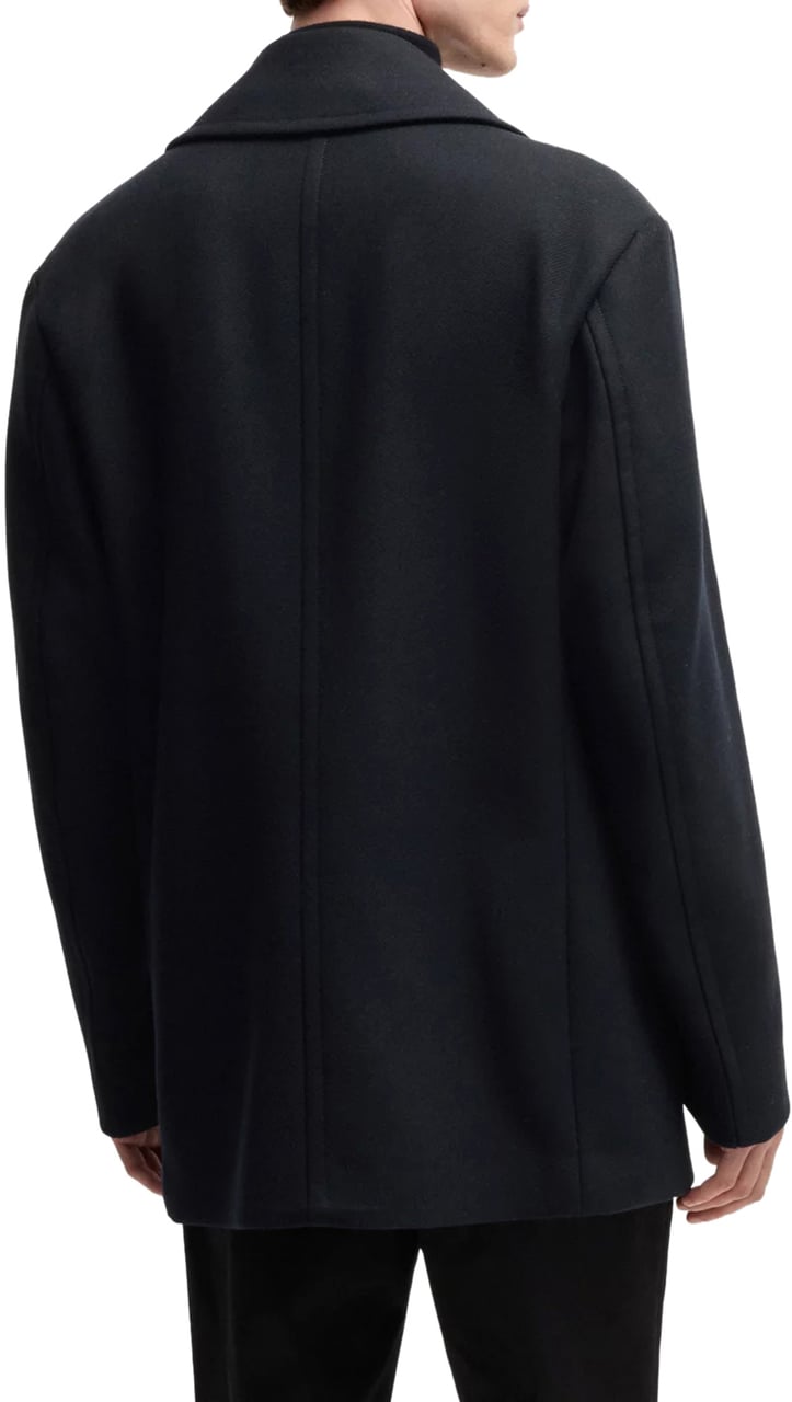 Boss Coats Blue Blauw