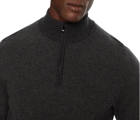 Boss Sweaters Black Zwart