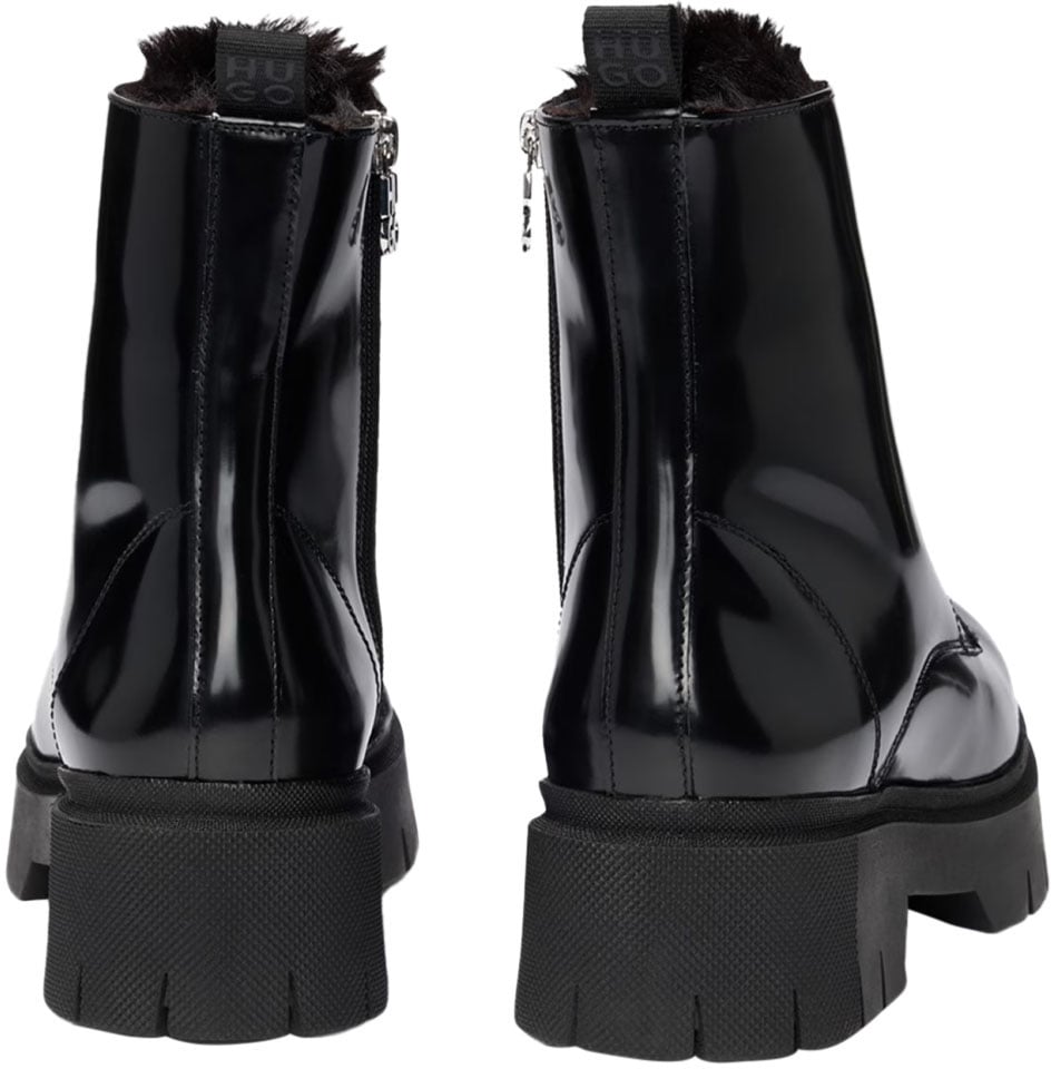Boss Kris Combat Boots Zwart
