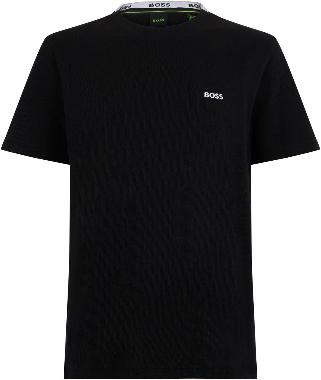 Boss Cotton t-shirt Zwart