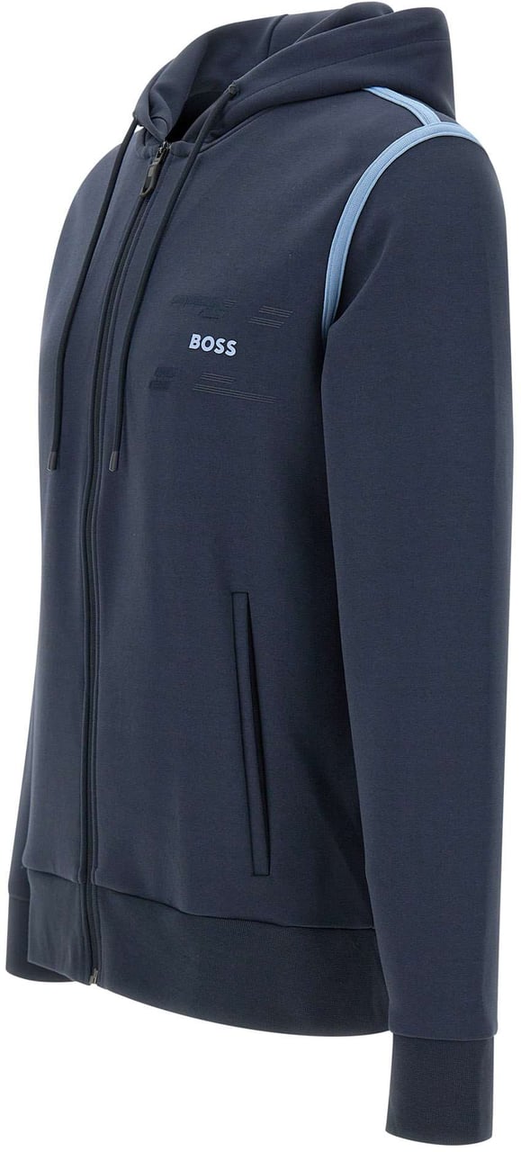 Boss Sweaters Blue Blauw