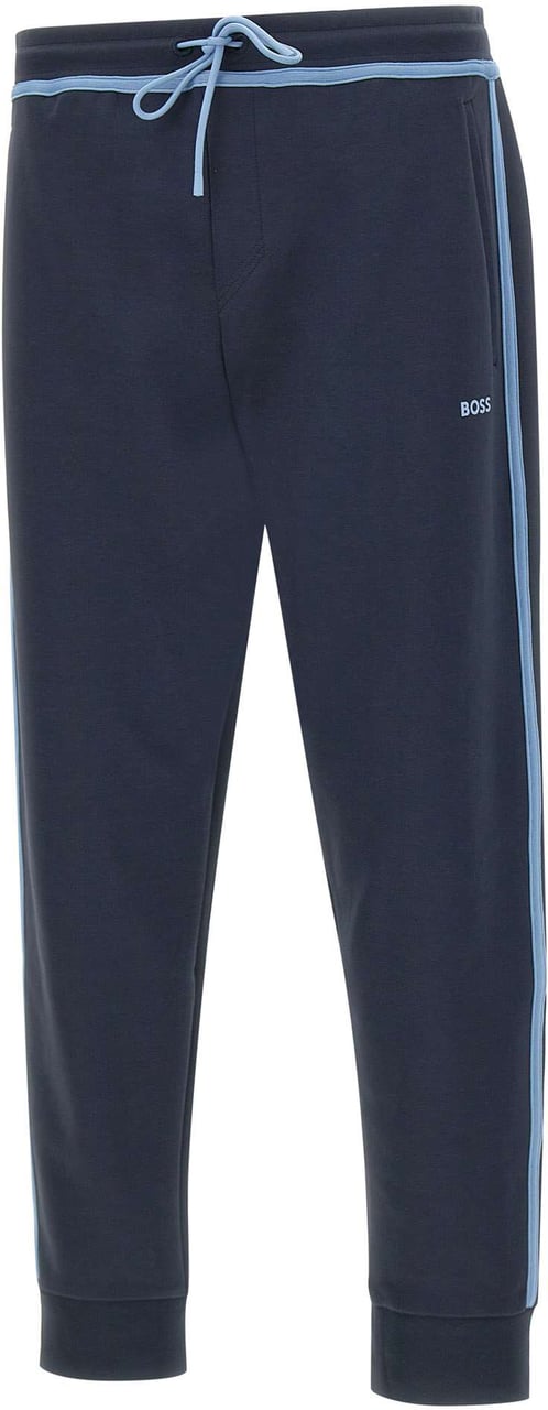 Boss Trousers Blue Blauw