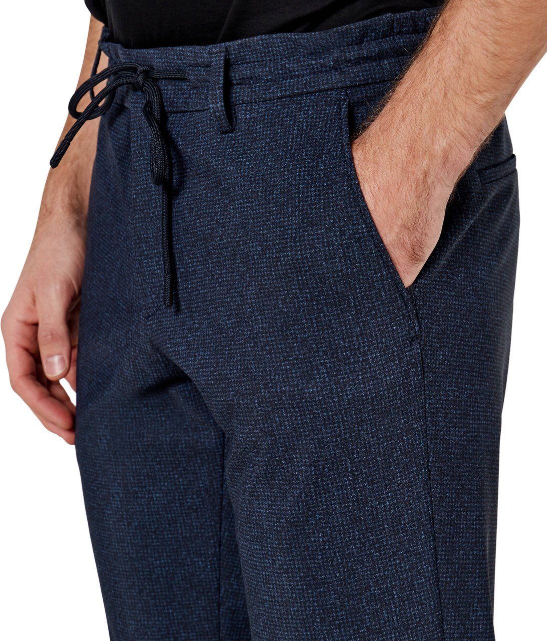 Boss Trousers Blue Blauw