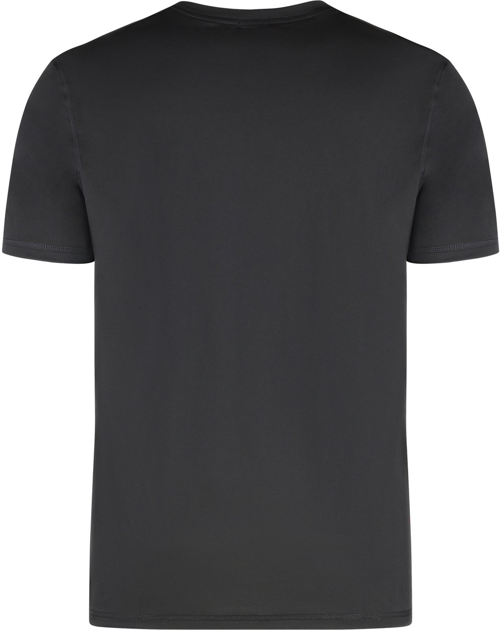 Boss Techno fabric t-shirt Zwart