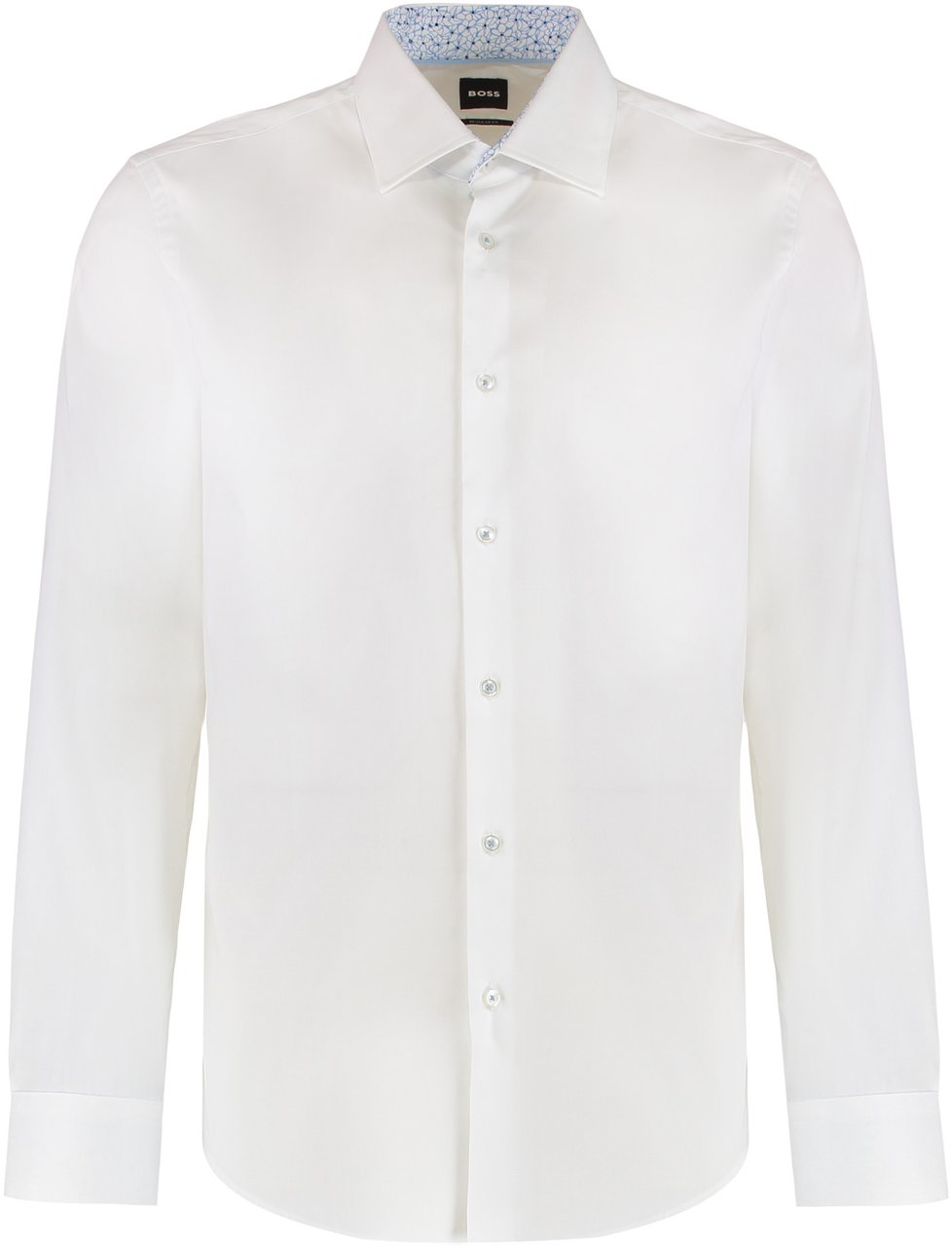 Boss Cotton shirt Wit