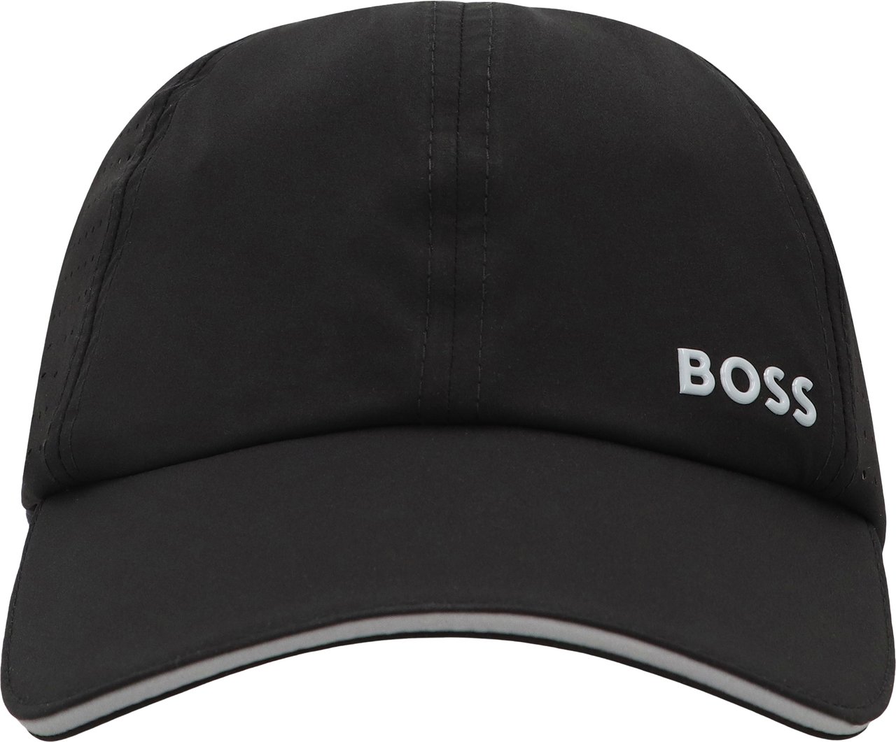 Boss Baseball cap with logo Zwart