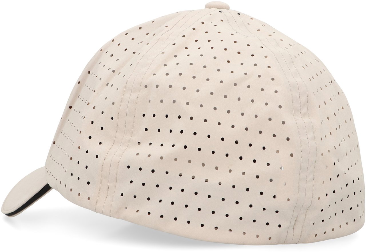 Boss Baseball cap with logo Wit