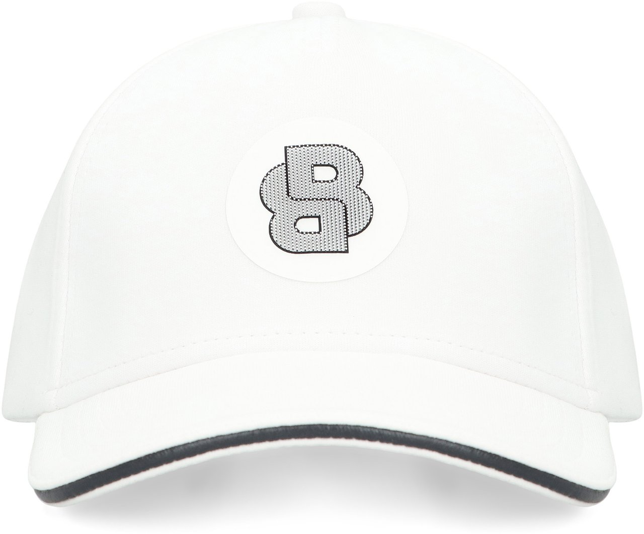 Boss Baseball cap with logo Wit