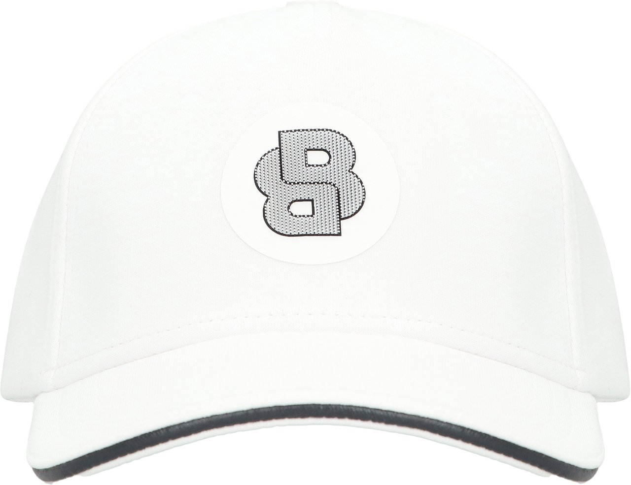 Boss Baseball cap with logo Wit