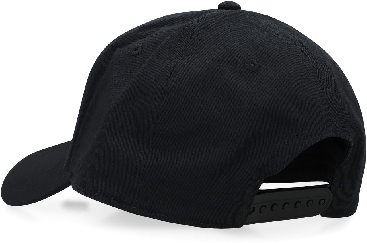 Boss Baseball cap with logo Zwart
