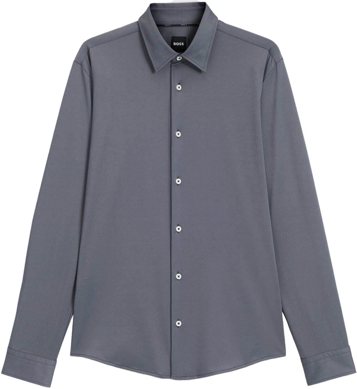 Boss Shirts Blue Blauw
