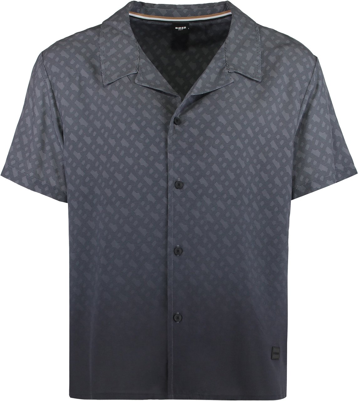 Boss Regular fit shirt Grijs