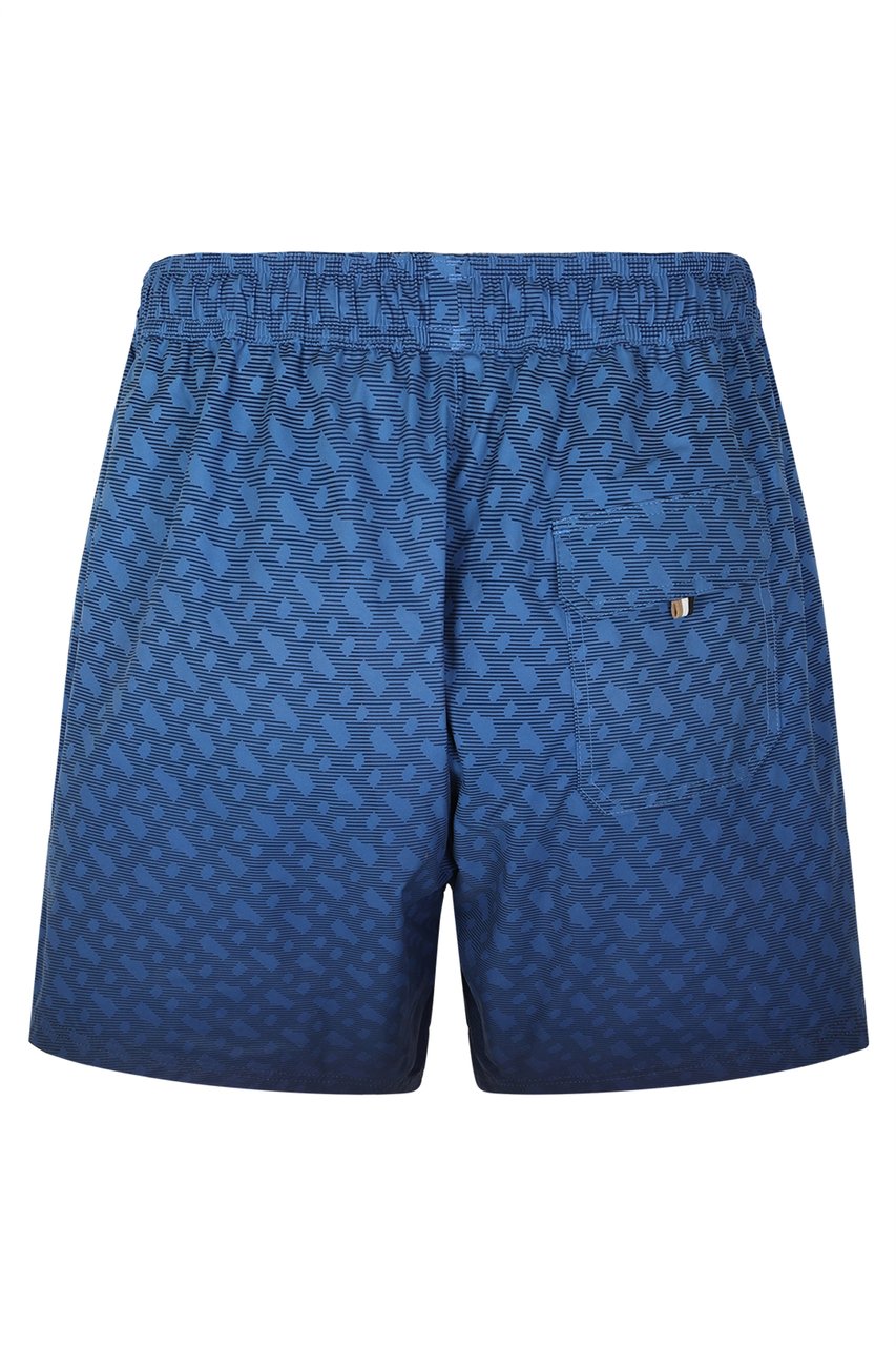 Boss Nylon beach shorts Blauw