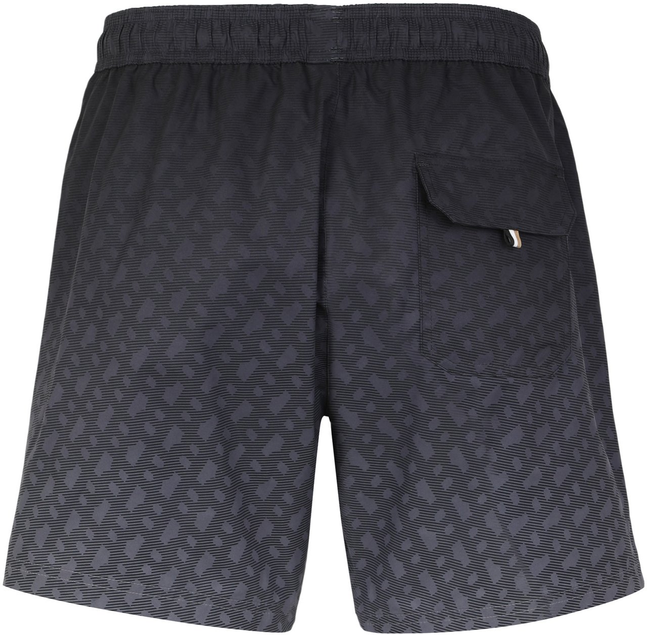 Boss Nylon beach shorts Grijs
