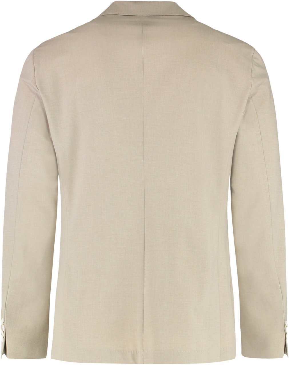 Boss Single-breasted two-button jacket Neutraal