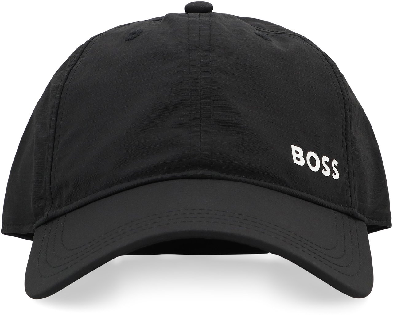 Boss Baseball cap with logo Zwart