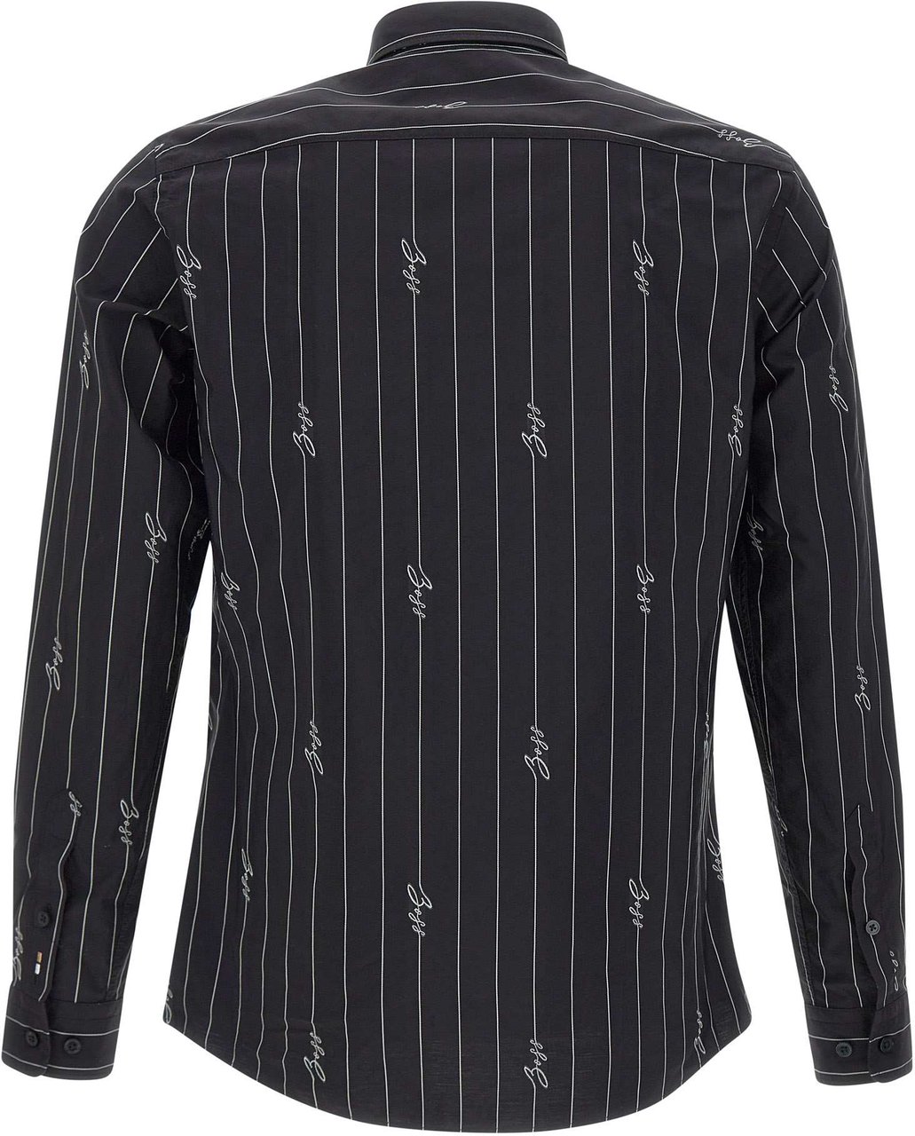 Boss Shirts Black Zwart