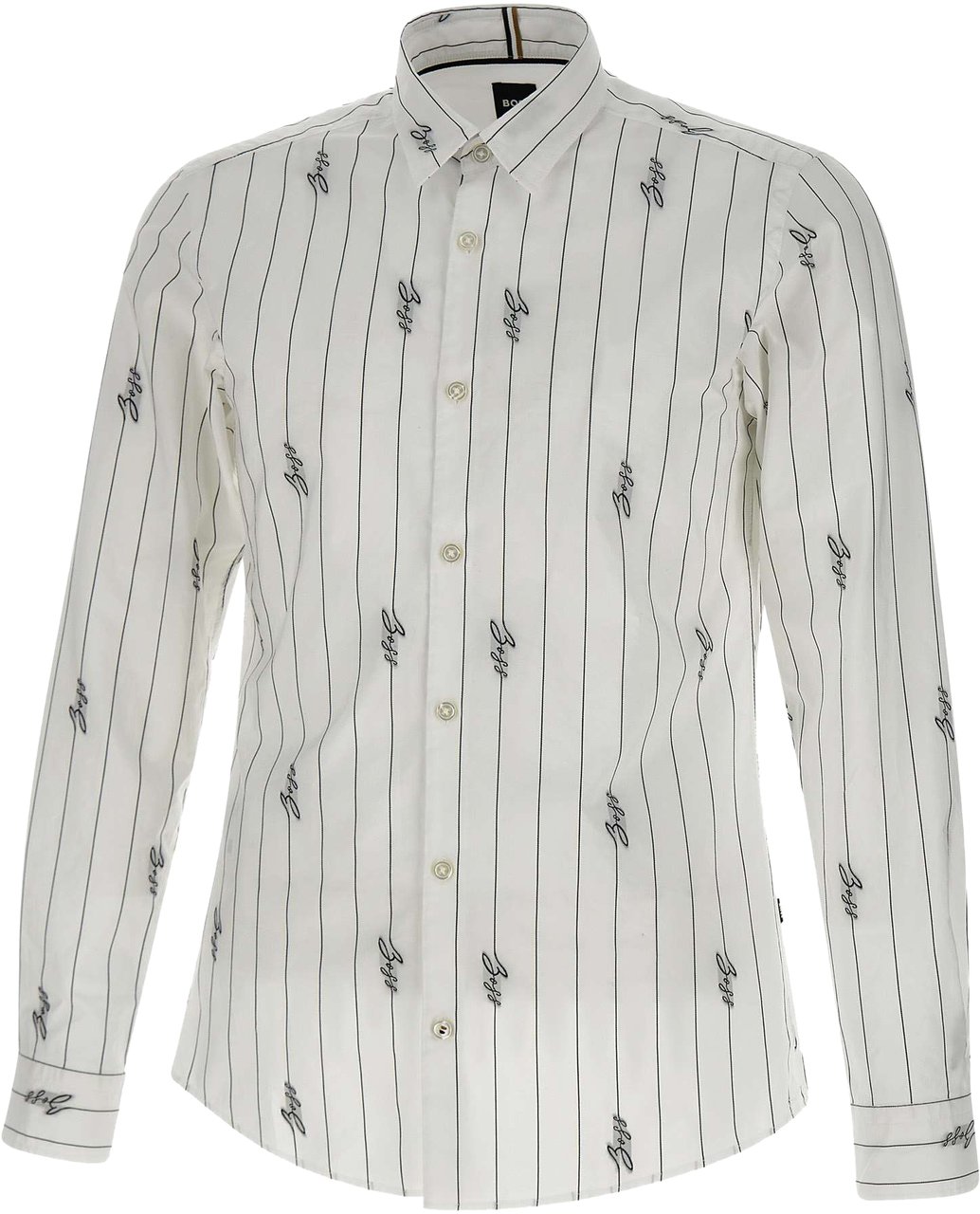 Boss Shirts White Wit