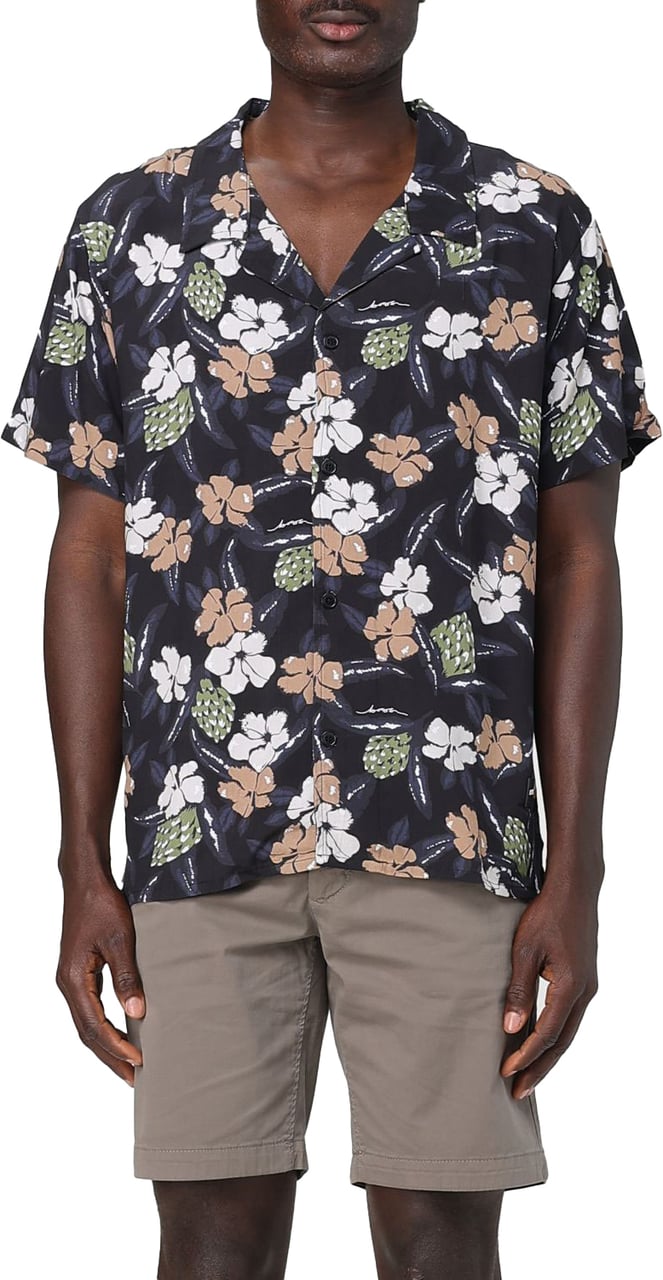 Boss Beach Shirt Blauw