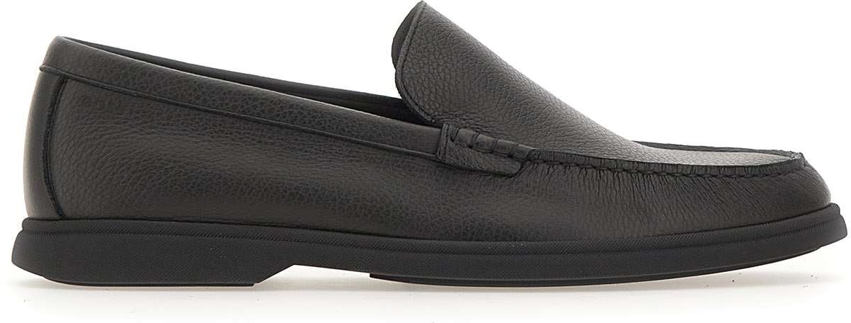 Boss Flat Shoes Black Zwart