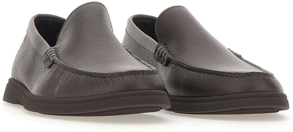 Boss Flat Shoes Brown Bruin