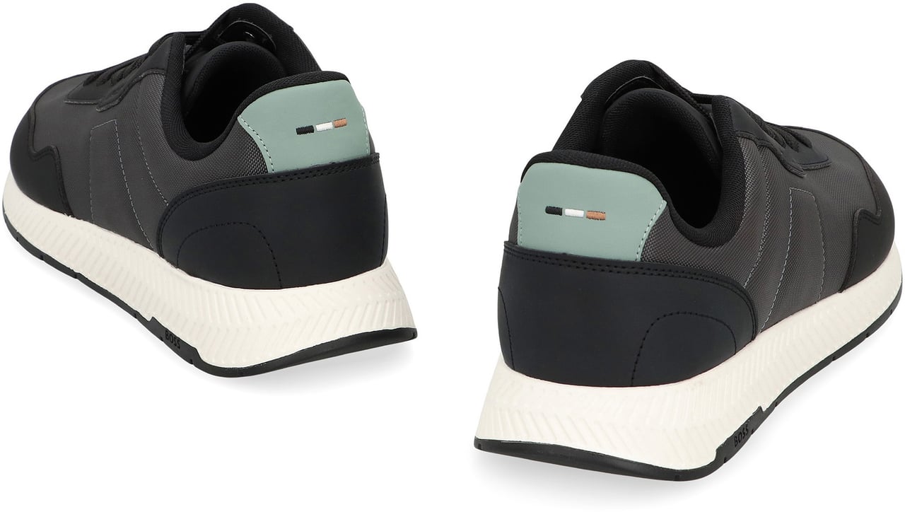 Boss Low-top sneakers Titanium Zwart