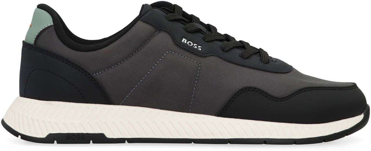 Boss Low-top sneakers Titanium Zwart