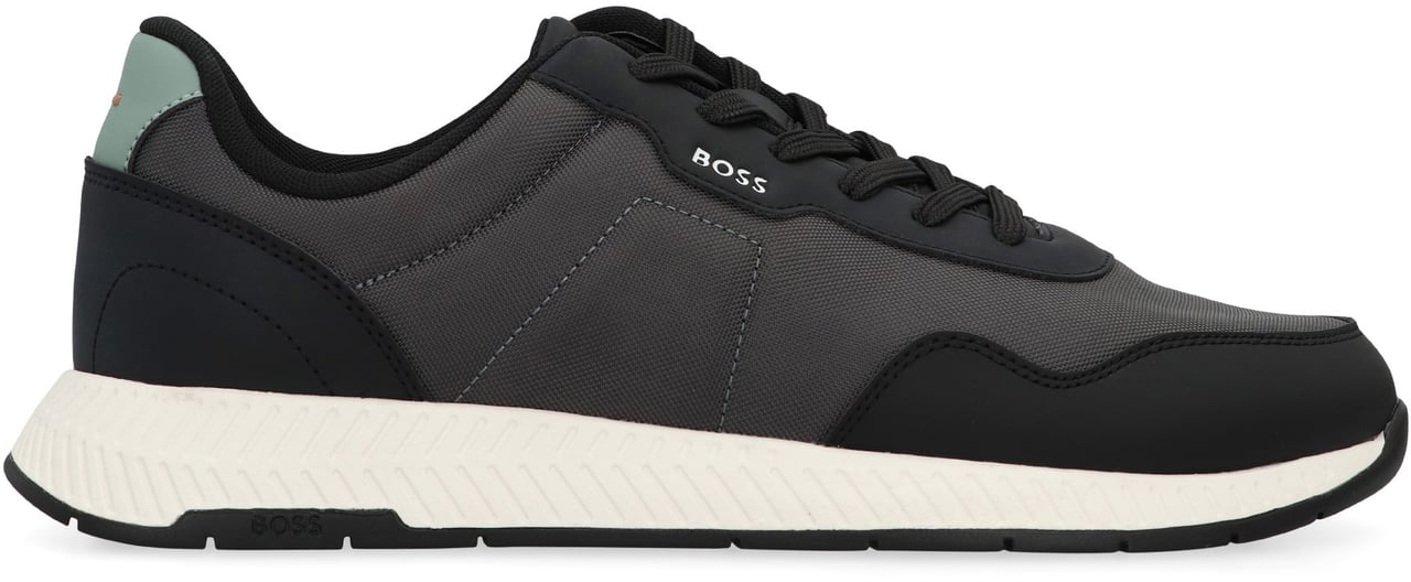 Boss Low-top sneakers Titanium Zwart