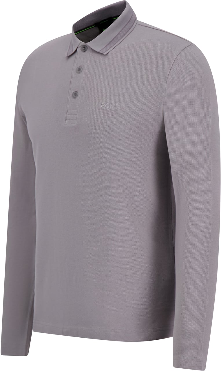 Boss Polo Grijs Grijs