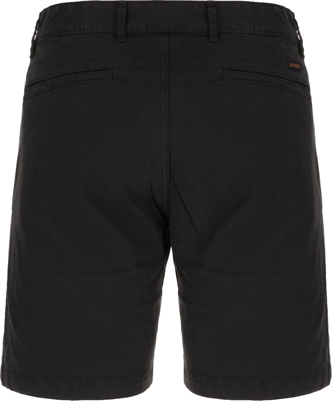 Boss Hugo Boss Black cotton stretch bermuda shorts Zwart