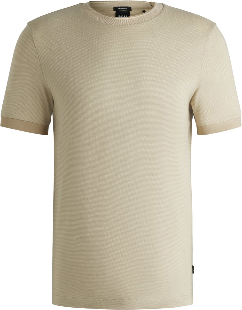 Boss T-Shirts And Polos Beige Beige